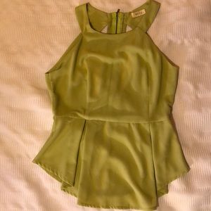 Sleeveless blouse